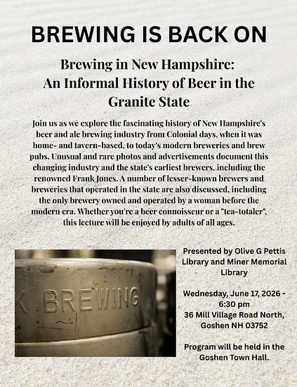 Brewing in New Hampshire An Informal History of Beer in the Granite State