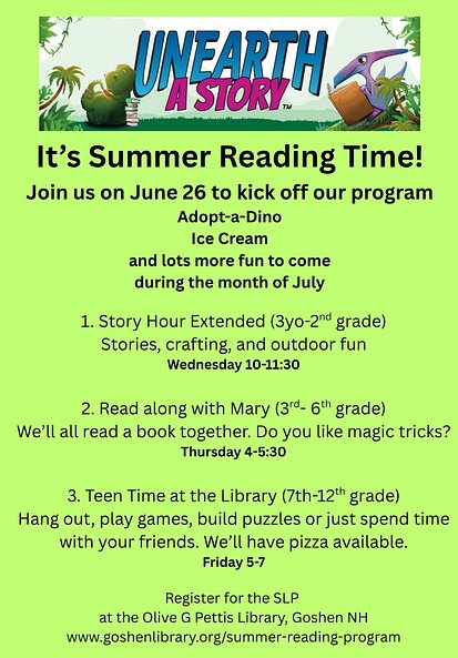 Click here to go to the summer reading program page