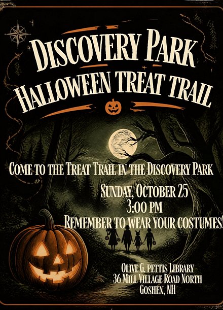 Haunted Trail Trick-or-Treat Poster (4)